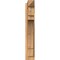 Ekena Millwork Merced Smooth Arts and Crafts Outlooker, Western Red Cedar, 5 1/2"W x 22"D x 34"H OUT06X22X34MRC03SWR - alternate 2
